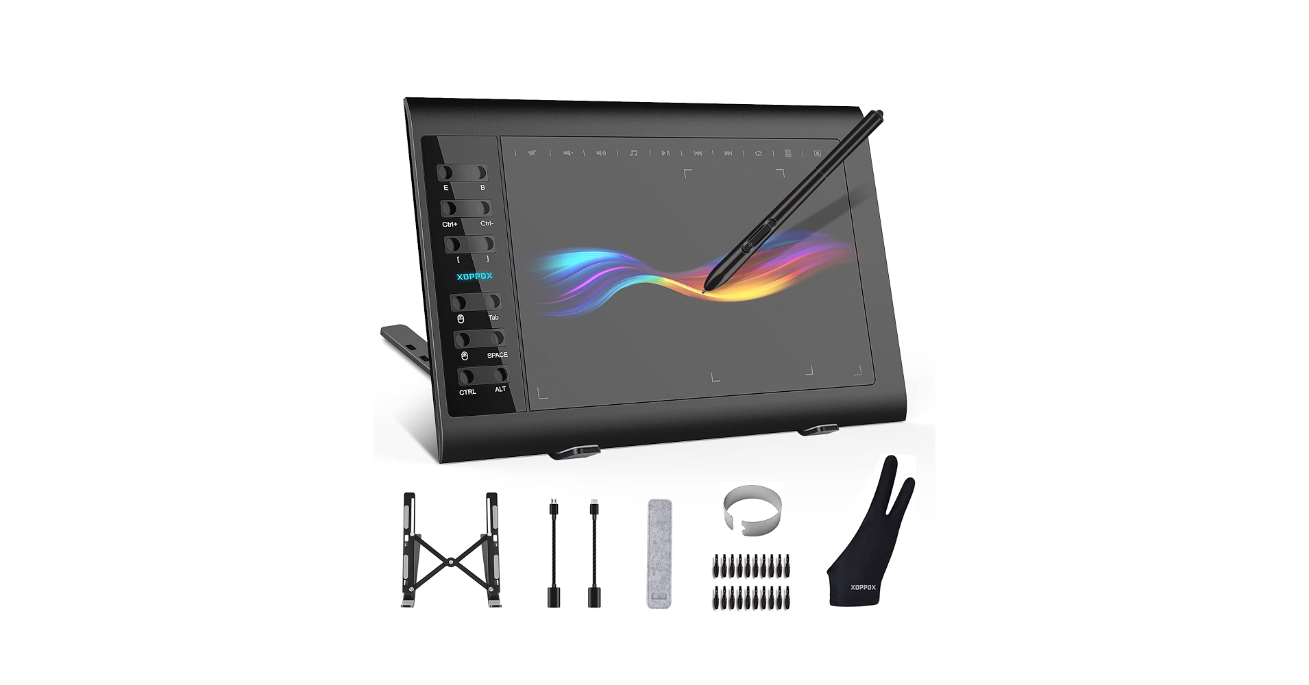 Amazon.com: XOPPOX Graphics Drawing Tablet 10 x 6 Inch Large